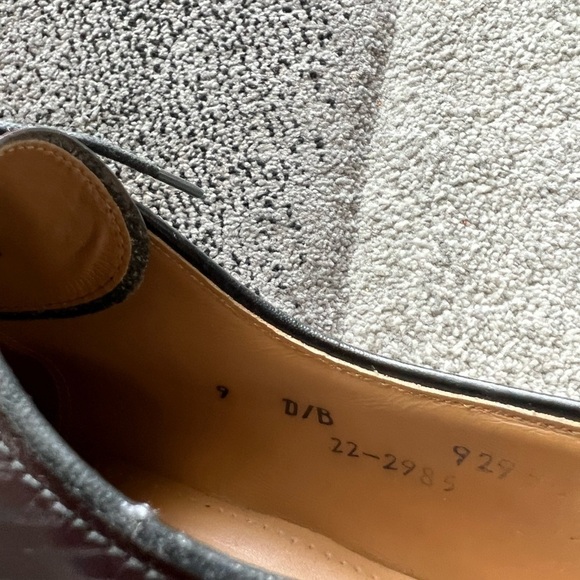 Johnston & Murphy Shiny Leather Upper Oxford Dress Shoes main image 4